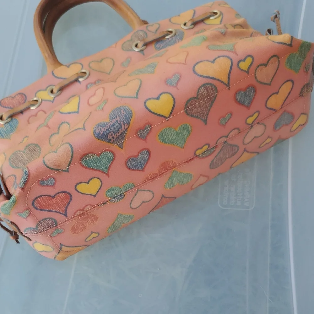Dooney & Bourke Multicolor Heart Satchel